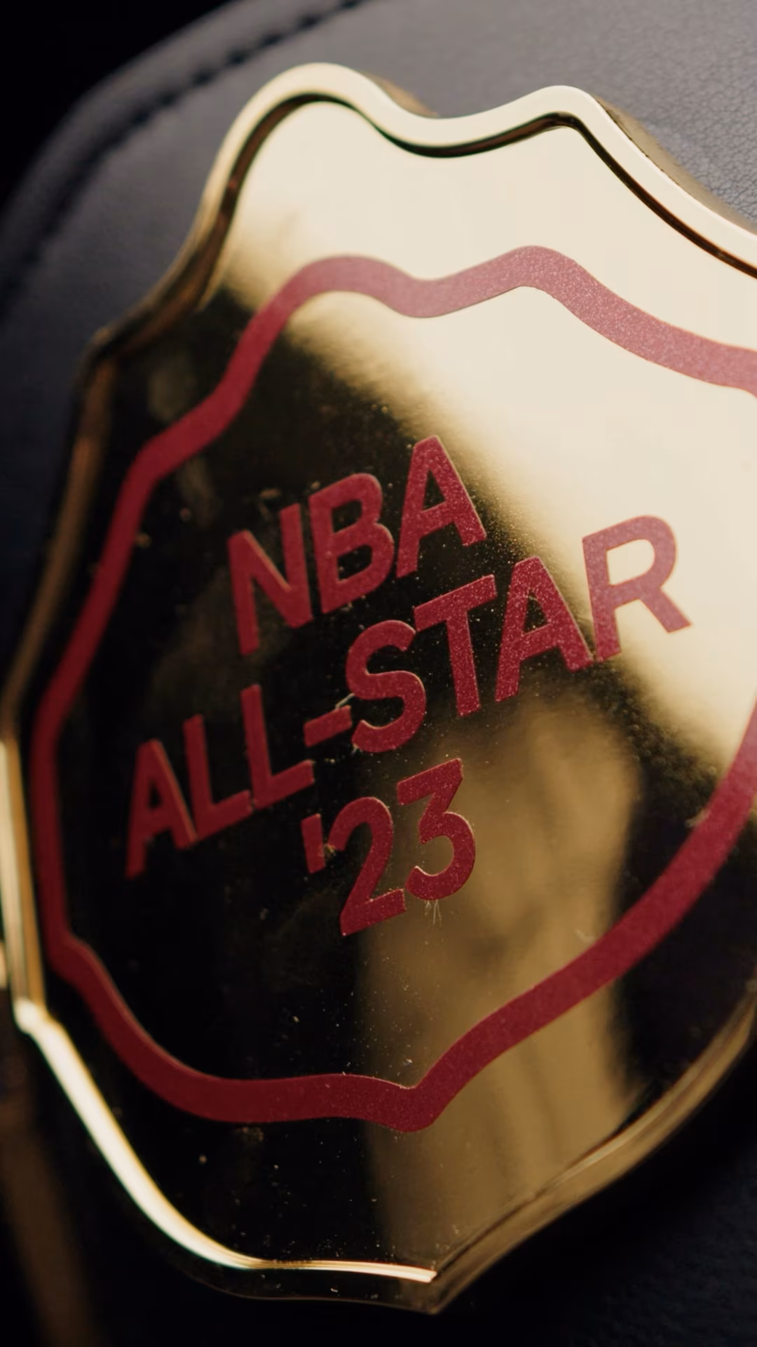 Meta Quest championship belt closeup