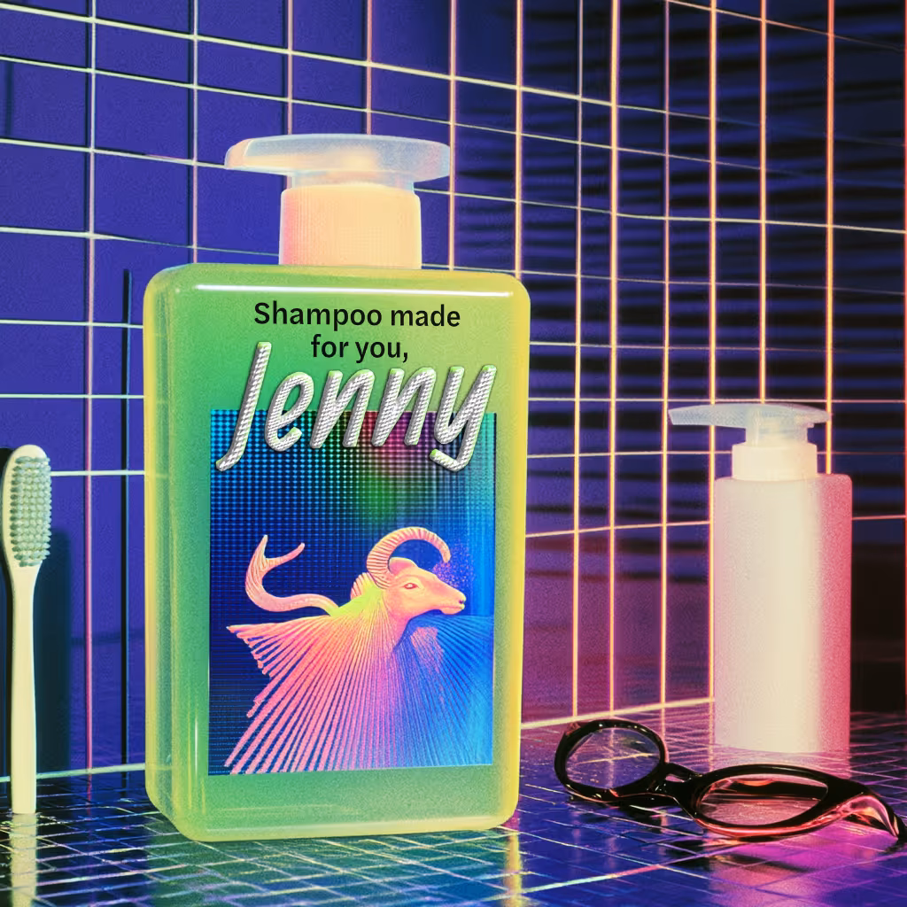 Formroom shampoo bottle design
